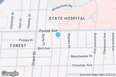 Map image of the property - 414 Hoyt St