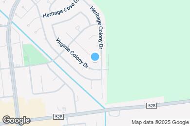 Map image of the property - 2850 Mayflower Landing Ct
