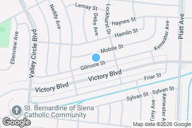 Map image of the property - 24049 Gilmore St