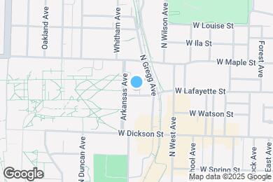 Map image of the property - 620 W Lafayette St