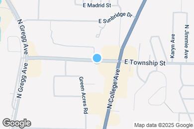 Map image of the property - Thrive Fayetteville
