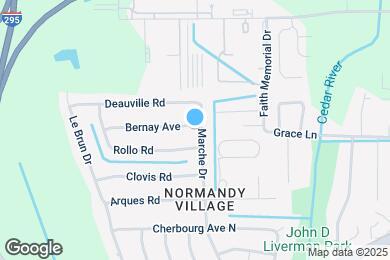 Map image of the property - 6906 Bernay Ave