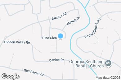 Map image of the property - 1615 Pine Glen Cir
