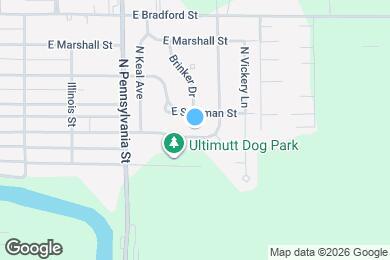 Map image of the property - 1111 E Grant St