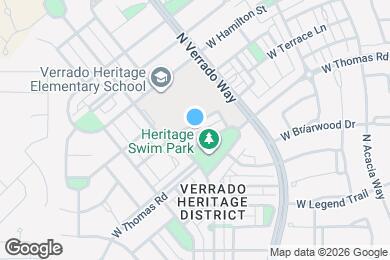 Map image of the property - 20759 W Maiden Ln