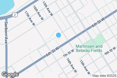 Map image of the property - 508 16th Ave W
