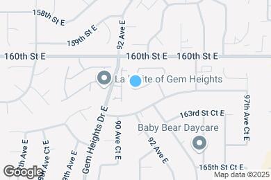Map image of the property - 16024 92nd Ave Ct E