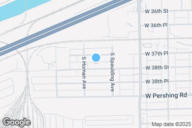 Map image of the property - 3332 W 38th St