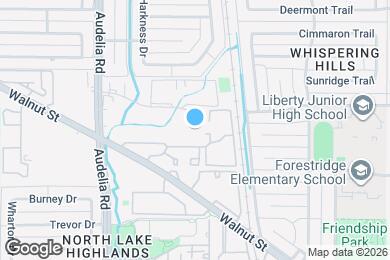 Map image of the property - 9829 Walnut St