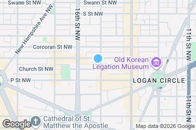 Map image of the property - 1532 15th St NW