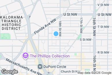 Map image of the property - Room in Shared 5 bed/2 bath home in Dupont Circle