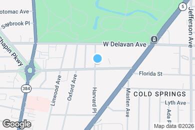 Map image of the property - 972 Lafayette Ave
