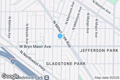 Map image of the property - 5624 N Marmora Ave