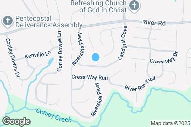 Map image of the property - 3823 Landgraf Cove