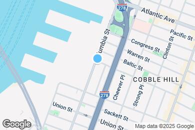 Map image of the property - 121 Columbia St
