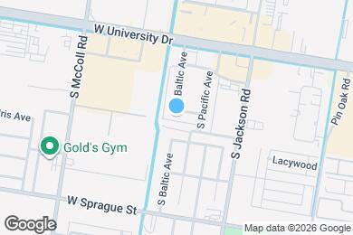 Map image of the property - 2324 W Stubbs St
