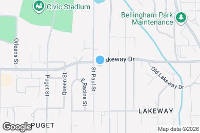 Map image of the property - 1800 Lakeway Dr