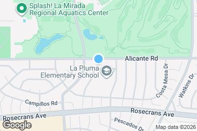 Map image of the property - 14443 LA PLUMA DR