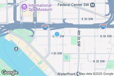 Map image of the property - 624 G St SW