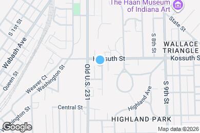 Map image of the property - 714 1/2 S 5th Street