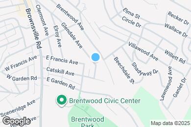 Map image of the property - 3185 Glendale Ave