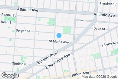 Map image of the property - 1615 St Marks Ave
