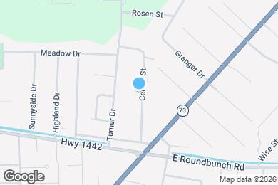 Map image of the property - 915 Center Street