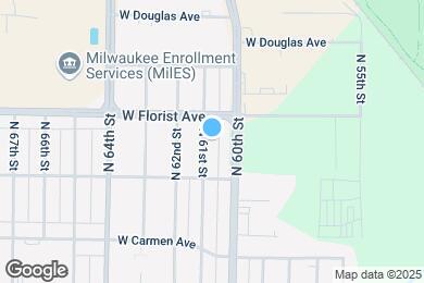 Map image of the property - 5944 N 61st St