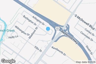 Map image of the property - 135 Burlington Dr