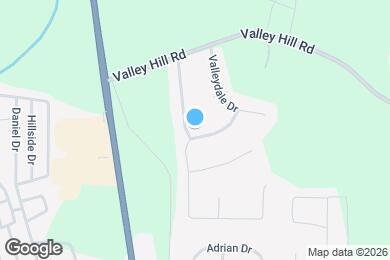 Map image of the property - 254 Hillandale Dr