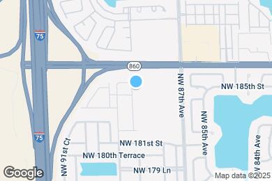 Map image of the property - 18445 NW 88th Pl