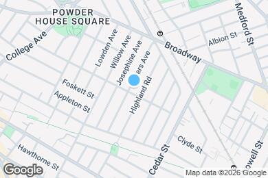 Map image of the property - 57 Rogers Avenue
