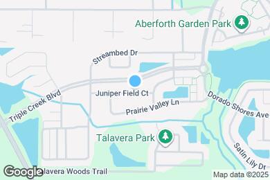 Map image of the property - 12328 Juniper Field Ct