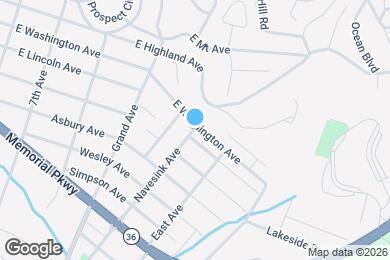 Map image of the property - 2 Navesink Ave