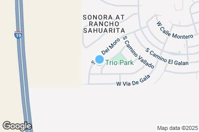 Map image of the property - 14412 S Via Gualda