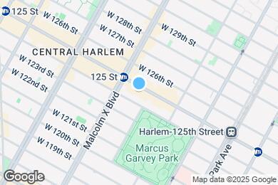 Map image of the property - 60 W 125th St