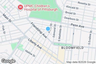 Map image of the property - 152 Pearl St