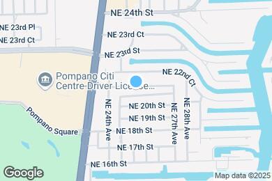 Map image of the property - 2600 NE 22nd St