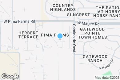 Map image of the property - 4688 W Beeplant Way