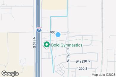 Map image of the property - 923 S 1850 W