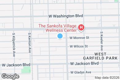 Map image of the property - 4421 W Monroe St