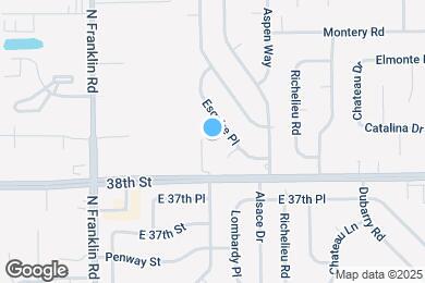 Map image of the property - 3835 Harvest Ave