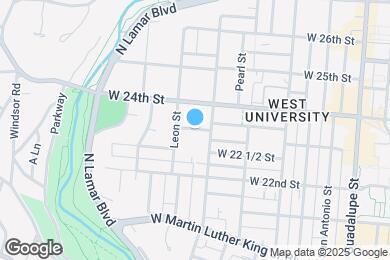 Map image of the property - 1005 W 23rd St