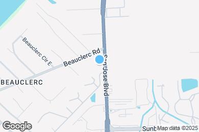 Map image of the property - 9252 San Jose Blvd