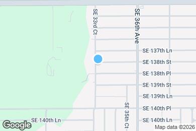 Map image of the property - 3384 SE 138th St