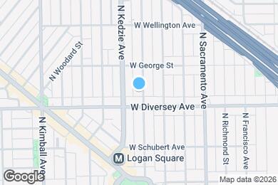 Map image of the property - 2820 N Troy St