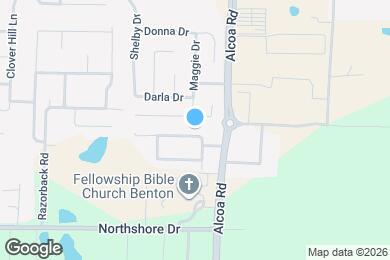 Map image of the property - 2668 Chapel Creek Dr