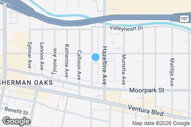 Map image of the property - 4460 Stansbury Ave