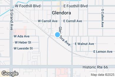 Map image of the property - 335 S Glendora Ave
