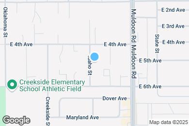 Map image of the property - 445 Idaho St
